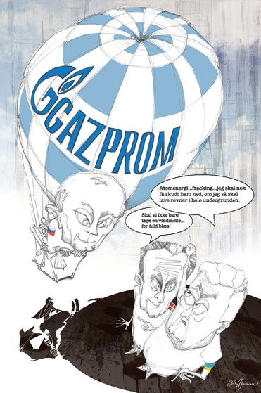 EU og Ukraine vil gerne erstatte Gazprom